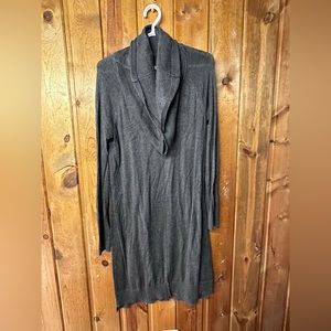 Express cowl sweater dress